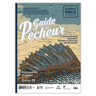 Couverture du Guide du pêcheur 2025